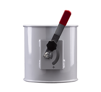 particolare valvole farfalla a movimentazione pneumatica