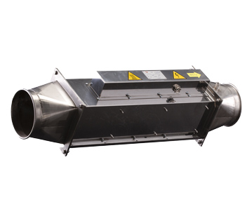 Diffusore di aria calda per trasporto pneumatico