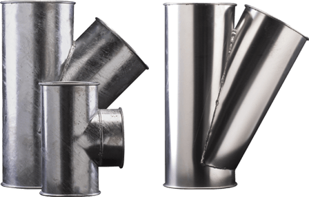 Diramazioni per trasporto pneumatico