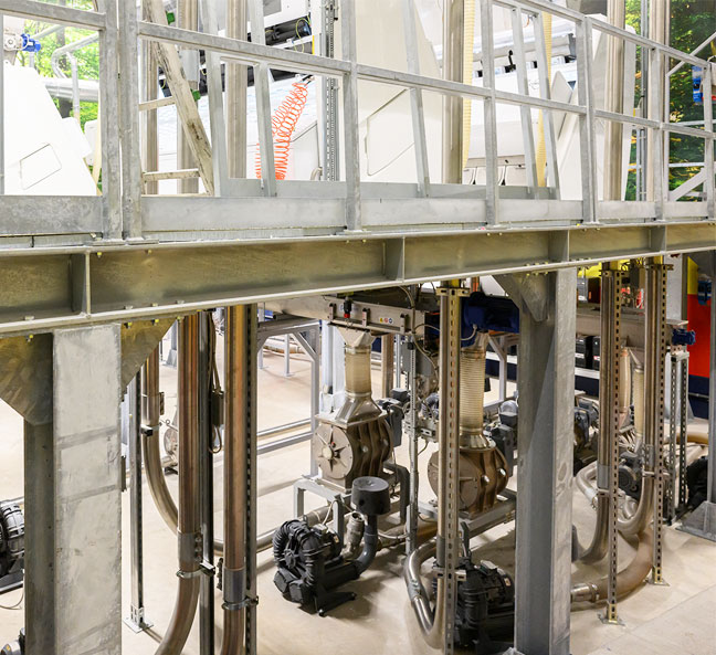 Isolamento acustico tubi e componenti per la movimentazione pneumatica